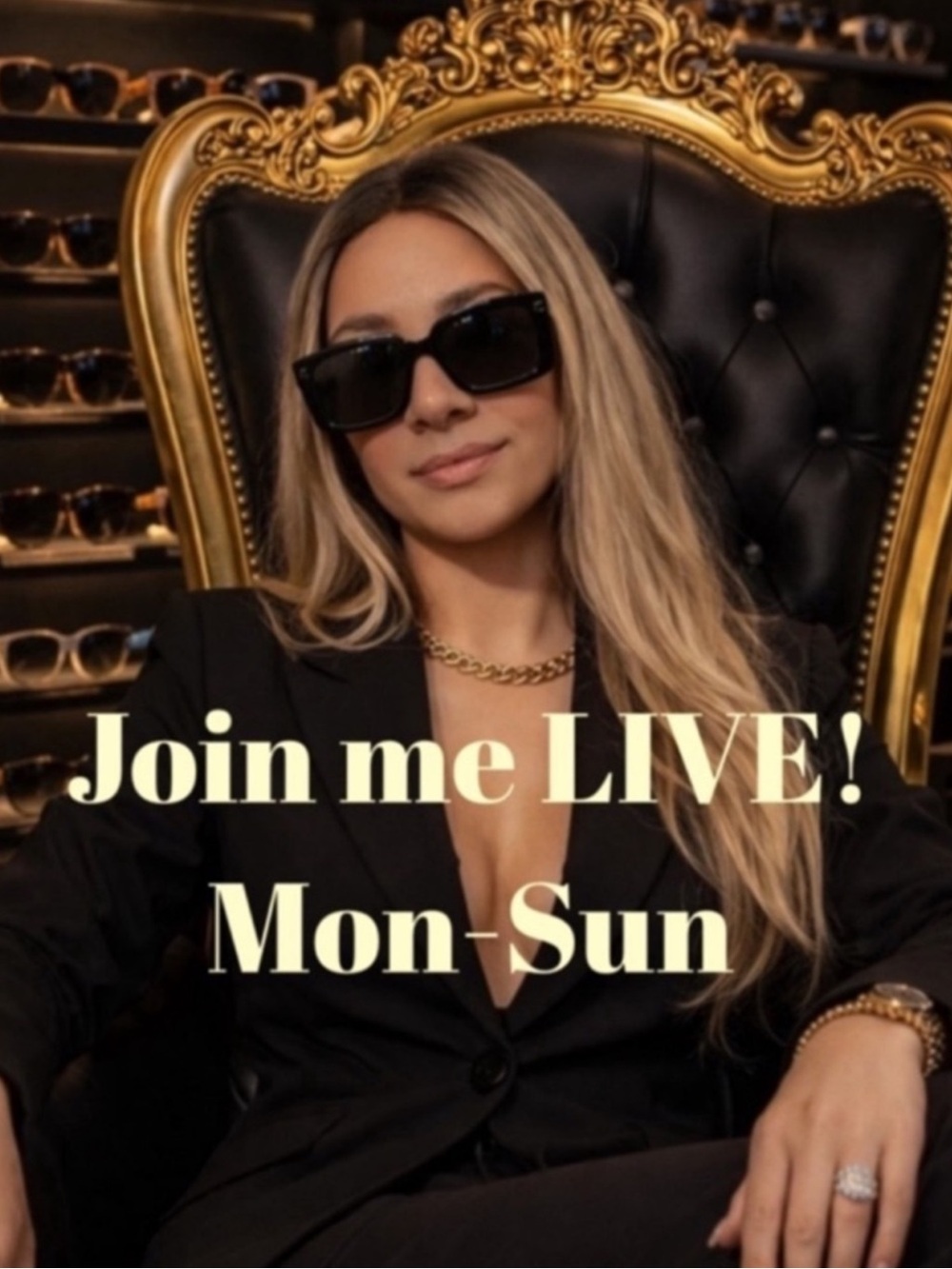 Excluded Gucci Sunglasses, New 350 - Picture 2 of 7